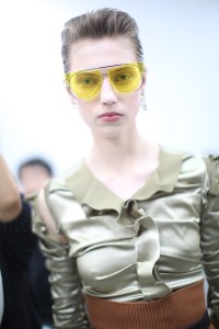 Backstage at Acne Studios RTW Fall 2019