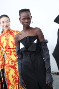 Backstage at Acne Studios RTW Fall 2019
