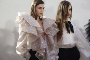 Backstage at Alexandre Vauthier Couture Spring 2019