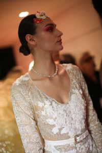 Backstage at Alexis Mabille Couture Spring 2019
