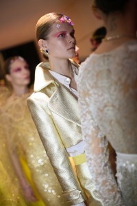 Backstage at Alexis Mabille Couture Spring 2019