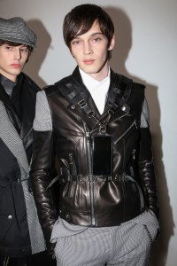 Backstage at Balmain men's fall 2019