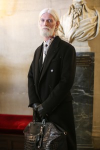 Backstage at Berluti men's fall 2019