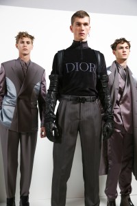 Backstage at Dior Homme men's Fall 2019