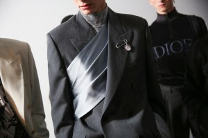 Backstage at Dior Homme men's Fall 2019
