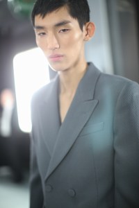 Backstage at Dries Van Noten men's fall 2019
