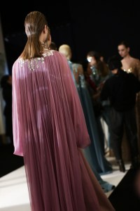 Backstage at Elie Saab Couture Spring 2019