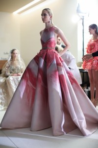 Backstage at Elie Saab Couture Spring 2019