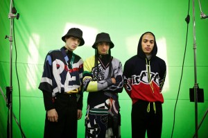 Backstage at Iceberg Men's Fall 2019