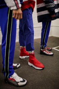 Backstage at Iceberg Men's Fall 2019