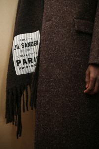 Backstage at jil Sander Men's Fall 2019