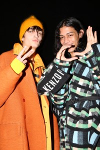 Backstage at Kenzo Fall 2019