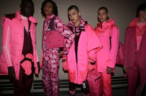 Backstage at Kenzo Fall 2019