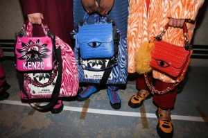 Backstage at Kenzo Fall 2019