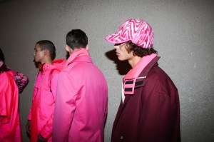 Backstage at Kenzo Fall 2019