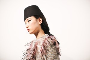Backstage at Giambattista Valli Couture Spring 2019