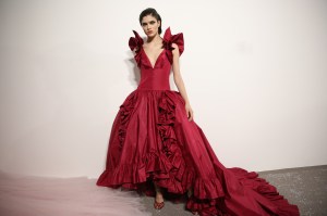 Backstage at Giambattista Valli Couture Spring 2019