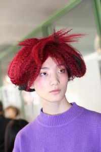 Backstage at Jean Paul Gaultier Couture Spring 2019