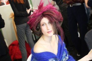 Backstage at Jean Paul Gaultier Couture Spring 2019