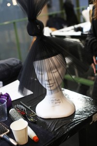 Backstage at Jean Paul Gaultier Couture Spring 2019