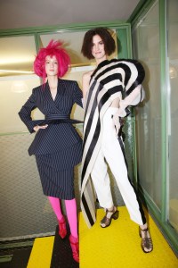 Backstage at Jean Paul Gaultier Couture Spring 2019