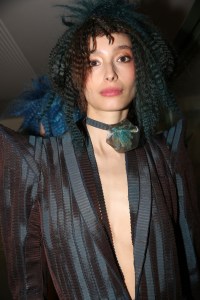 Backstage at Jean Paul Gaultier Couture Spring 2019