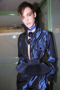 Backstage at Jean Paul Gaultier Couture Spring 2019