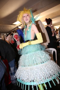 Backstage at Jean Paul Gaultier Couture Spring 2019