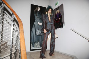 Backstage at Jean Paul Gaultier Couture Spring 2019