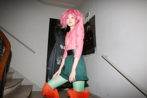 Backstage at Jean Paul Gaultier Couture Spring 2019