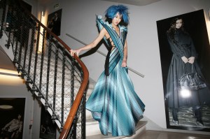 Backstage at Jean Paul Gaultier Couture Spring 2019
