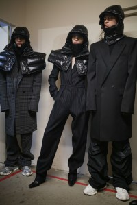 Backstage at Juun.J Men's Fall 2019