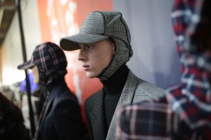 Backstage at Juun.J Men's Fall 2019