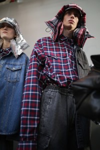 Backstage at Juun.J Men's Fall 2019
