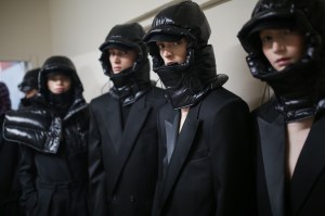 Backstage at Juun.J Men's Fall 2019