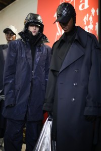 Backstage at Juun.J Men's Fall 2019