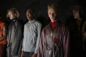 Backstage at A-Cold-Wall Men's Fall 2019