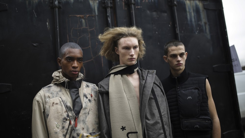 Backstage at A-Cold-Wall Men's Fall 2019
