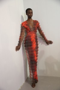 Backstage at Iris Van Herpen Couture Spring 2019