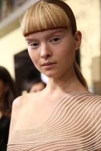 Backstage at Iris Van Herpen Couture Spring 2019