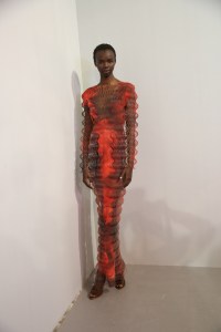 Backstage at Iris Van Herpen Couture Spring 2019
