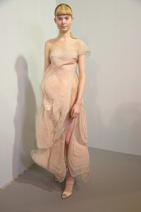 Backstage at Iris Van Herpen Couture Spring 2019