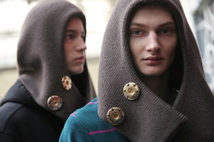Backstage at J.W. Anderson Men's Fall 2019