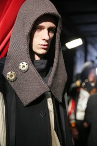 Backstage at J.W. Anderson Men's Fall 2019