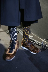 Backstage at J.W. Anderson Men's Fall 2019