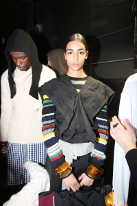 Backstage at J.W. Anderson Men's Fall 2019