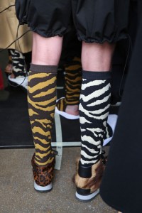 Backstage at J.W. Anderson Men's Fall 2019