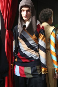 Backstage at J.W. Anderson Men's Fall 2019
