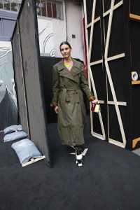 Backstage at J.W. Anderson Men's Fall 2019