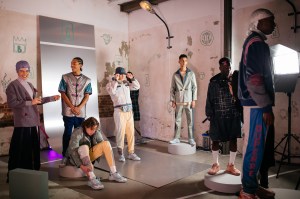 Backstage at Pigalle Paris Men's Fall 2019